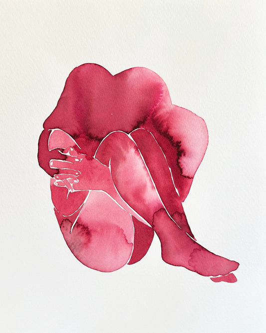 Make Love Watercolor no. 276 original