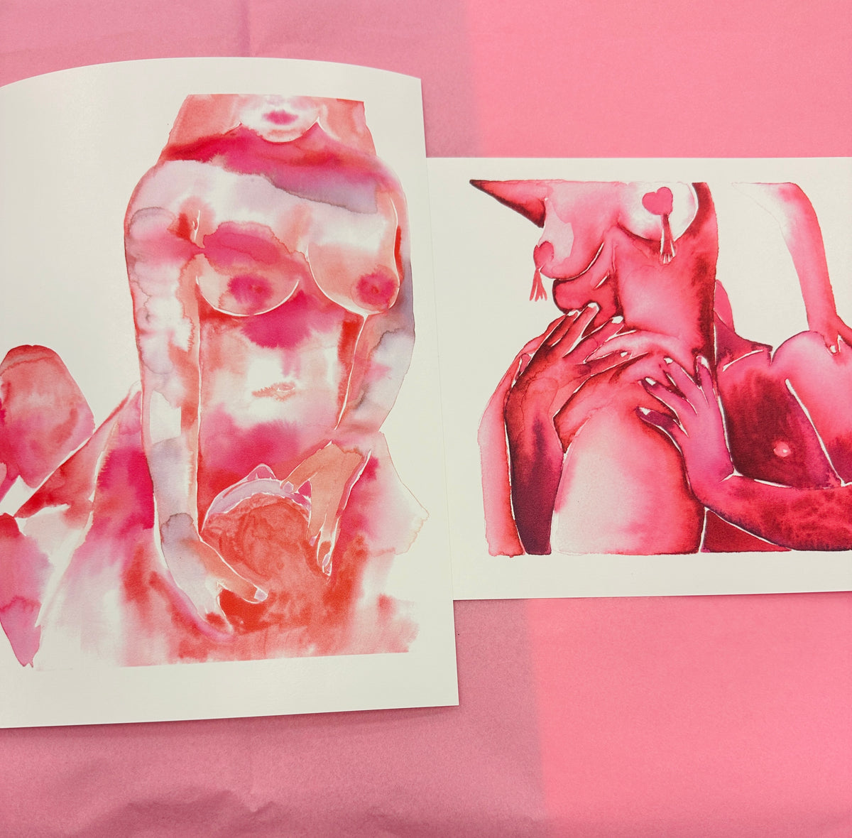 Make Love Watercolor no. 246