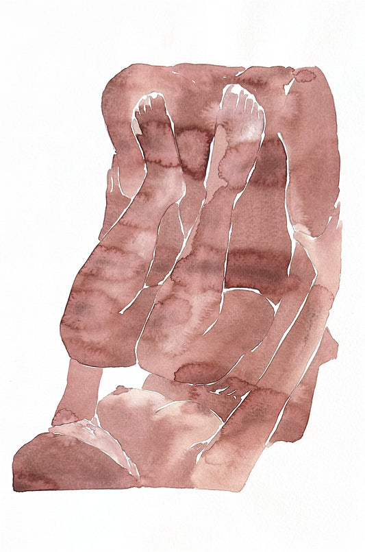 Make Love Watercolor no. 285 original