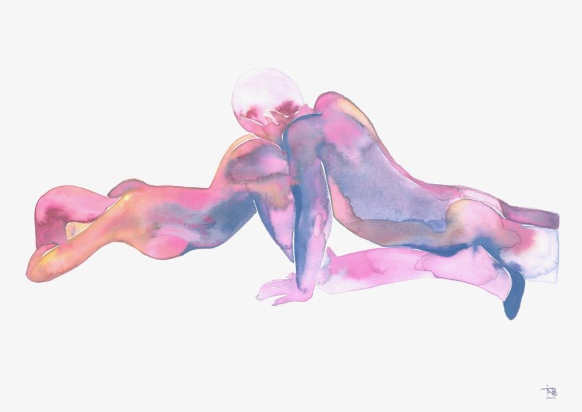 Make Love Watercolor nr. 123