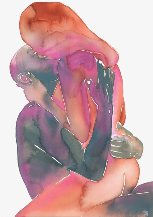 Make Love Watercolor nr. 142