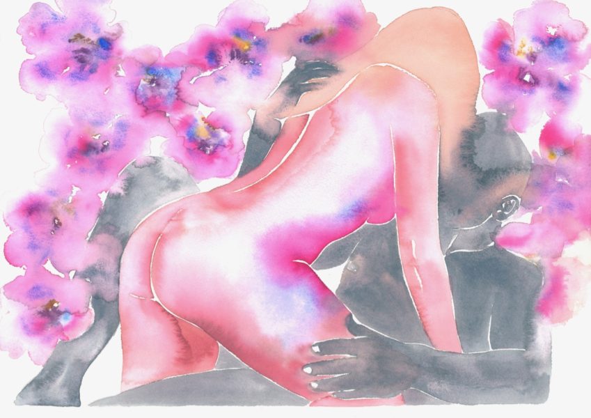 Make Love Watercolor nr. 219
