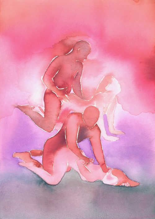 Make Love Watercolor nr. 226
