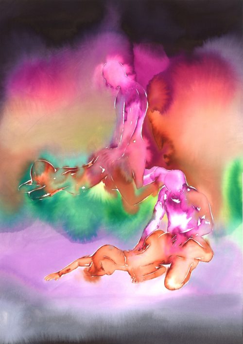 Make Love Watercolor nr. 243