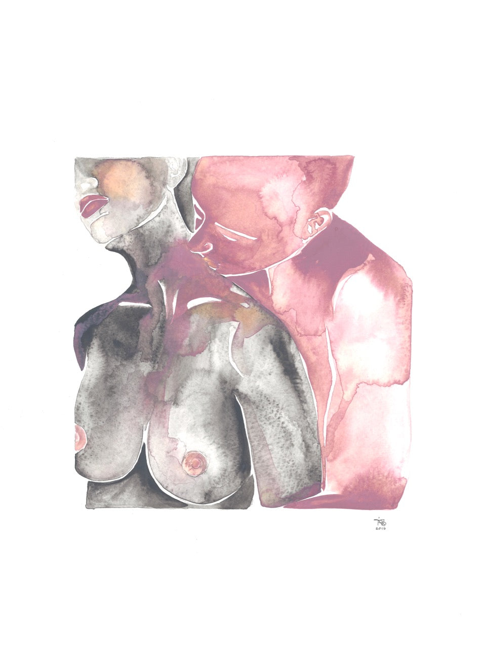 Make Love - Watercolor Series nr. 61