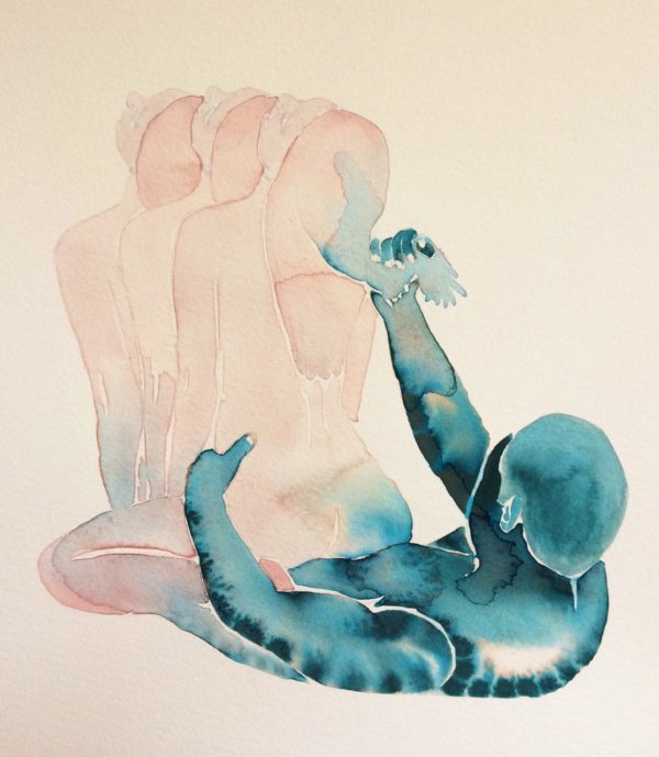 Make Love Watercolor nr. 27