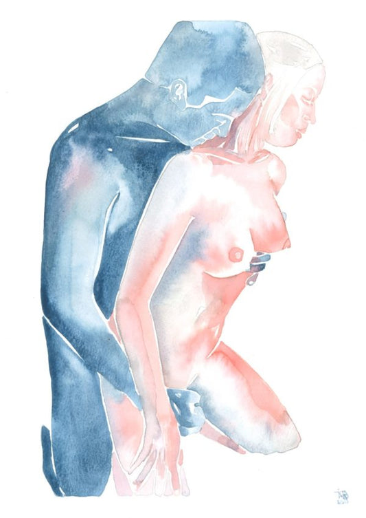 Make Love Watercolor nr. 122