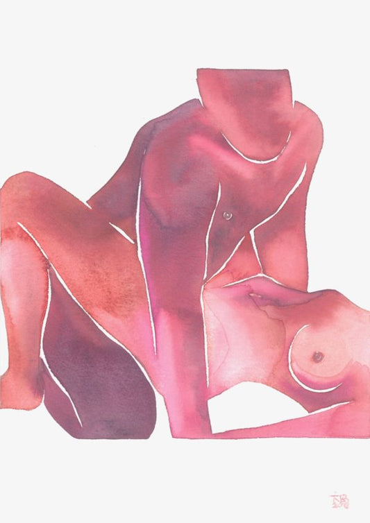 Make Love Watercolor nr. 179